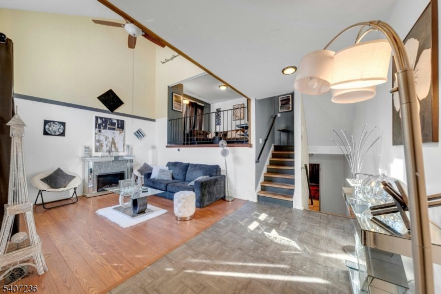 Views as a 2 full bedroom living space, this spacious multi-level townhouse offers light-filled living across multiple levels with excellent flexibility and a full finished walk-out lower level.  Bright, updated, and surrounded by nature welcome to HighPoint at Stanhope!  With additional space perfectly suited for a home office, gym, guest area, or expanded living needs, this is a sprawling layout not to miss.  Enjoy a beautifully updated eat-in kitchen with granite countertops, tile backsplash, under-cabinet lighting, and sliders opening to a private deck nestled among trees. The dramatic living room with soaring ceiling flows to the formal dining area ideal for entertaining or relaxing at home. Hardwood floors, updated baths, LED lighting, and multiple walk-in closets provide style, comfort, and storage.  Residents enjoy resort-style amenities including a community pool and clubhouse, plus snow removal, garbage pickup, and maintenance included in a low monthly fee. Minutes to shopping, dining, parks, and the outdoor lifestyle Stanhope is known for including Lake Musconetcong.