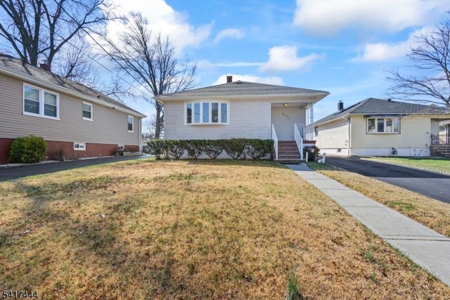 This well-maintained 3-bedroom, 1-bath ranch-style home in Rahway offers a great blend of updates and everyday comfort. Inside, you'll find freshly painted walls and original hardwood floors that add warmth and character throughout. The renovated kitchen features updated appliances and modern finishes, while the bathroom has also been tastefully updated, giving the home a clean, move-in ready feel. The newly converted third bedroom adds flexibility for a home office, guest space, or additional living area. One of the bedrooms also includes stair access to the attic for extra storage. The full unfinished basement includes a gas hookup along with a washer and dryer, and provides plenty of room for storage or the potential to create additional living space. Conveniently located near shopping, dining, and transportation, this home is ready for its next owner to make it their own.
