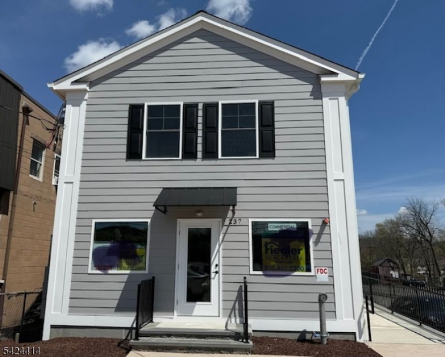 NEW CONSTRUCTION! Brand new 1 bedroom 1 bathroom apartment located on Main Street in downtown Hackettstown. Close to restaurants and shops. Two apartments available one on second floor and one on third floor. Also (2) two bedroom apartments are available. See MLS# 4020703. Apartment has hookups for your own washer and dryer. Municipal Parking Lot is adjacent to building and monthly parking permits are available.