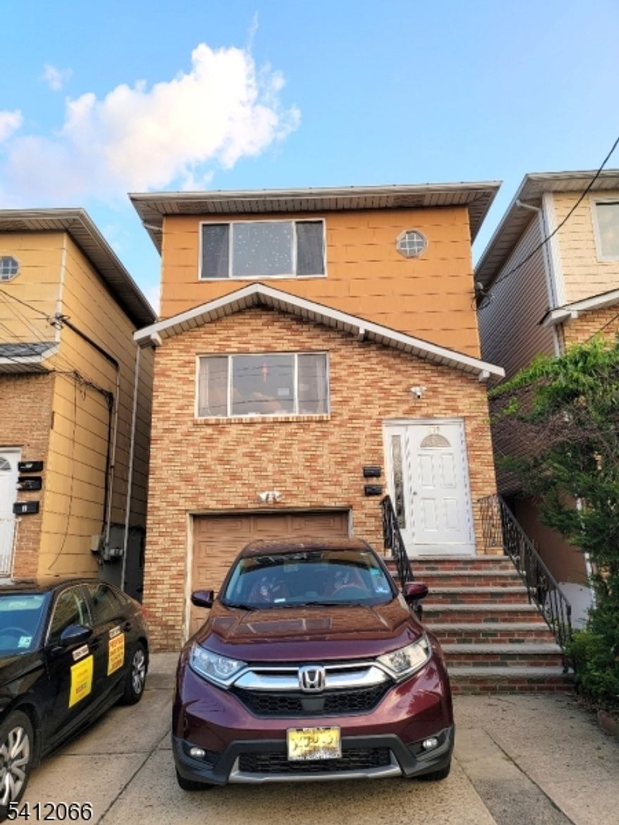 Welcome to this bright and spacious 3-bedroom, 1-bath apartment on the 3rd floor, conveniently located just a few minutes from the Harrison PATH Station. The unit features newer laminate flooring and updated kitchen cabinets (2023). The kitchen includes a 1-year-old electric stovetop and a new refrigerator, offering a clean and modern cooking space. Enjoy central AC throughout, plus two additional window AC units available for tenant use if desired. Please note that maintenance or repairs for all appliances and window AC units are the tenant's responsibility.  The dining table and two chairs in the EIK is for tenant use if desired. Free street parking is available to Harrison residents, except during street cleaning hours. This apartment combines comfort, convenience, and easy access to NYC transit perfect for commuters looking for a well-maintained home in a great location.