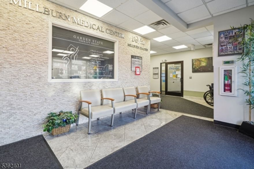 This exceptional property is 1 of a 2 unit semi-detached commercial condominium building. The building is comprised of Unit A and Unit B and sits on a 1.5 acre level lot. Unit A is for sale and has approximately 8,000 sq. ft. of building space and 0.7 acres of the lot attributed to it. Private parking lot with over 75 parking spaces. Property includes several professional doctor offices, patient exam rooms, nurses stations, large customer waiting room, reception area, 7 separate lavatories and other medical accoutrements. Upgrades in recent years include new roof, new HVAC, custom Pella windows and LED lighting.  Newly renovated shared common entrance area.  High ceilings throughout. Easy access from Routes, 24, 22, Interstate 78, and Garden State Parkway.  Located midway between Overlook Medical Center in Summit and Cooperman Barnabas Medical Center in Livingston. Tax records show this unit as 23-A E willow St. - Mailing address is 25 E Willow St.