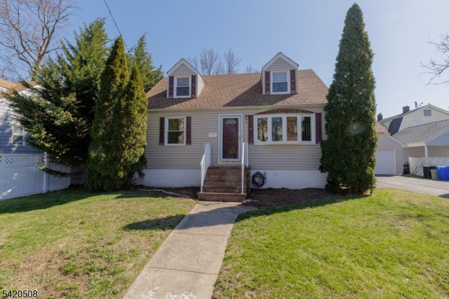 This charming and well-maintained single family home nestled in the heart of Garwood features 3 bedrooms and 2 full bathrooms, providing flexibility for a variety of living arrangements. It features a functional layout with a welcoming living room, a formal dining room and eat-in kitchen with space for casual dining. A finished basement expands your living space, ideal for a recreation room, home office, gym, or guest area. An attached screened in porch is a bonus space perfect for entertaining. The generous sized fenced in backyard is perfect for outdoor fun, gardening, or relaxation. The property also includes a detached one-car garage, offering convenient parking and extra storage. Brand new roof was installed in September 2025. Situated on a quiet residential street, this home is just minutes from local parks, shopping, dining, and public transportation, making commuting to nearby towns and New York City easy and convenient. Don't miss this opportunity to own a home in a desirable neighborhood schedule your showing today!