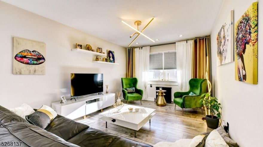 Welcome to your newly renovated oasis in the heart of the city! This stylish apartment boasts a modern design with high-end finishes, offering both comfort and sophistication. Step into the spacious living area flooded with natural light, perfect for entertaining guests or unwinding after a long day. The fully equipped kitchen features sleek counter tops, stainless steel appliances, and ample storage space, making cooking a delight. Retreat to the tranquil bedroom, complete with laminate flooring and large windows for a peaceful night's sleep. The luxurious bathroom exudes elegance with its porcelain accents and rainfall shower. With its prime location near shops, restaurants, schools and public transportation, this renovated gem offers the ultimate urban living experience. Don't miss the opportunity to make this your new home sweet home!