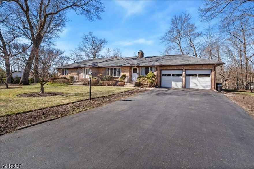 Welcome to this beautifully maintained brick ranch located in the highly sought-after Pine Brook section, right in the heart of Montville Township. Set on a generous .55-acre property, this home offers comfort, space, and classic charm in one of Montville's most desirable neighborhoods.The home features 3 spacious bedrooms and 2.5 bathrooms, with hardwood floors waiting beneath the bedroom carpets. A bright and expansive living room provides the perfect space for relaxing or entertaining, while the inviting family room is highlighted by a cozy wood-burning fireplace ideal for gathering on cooler evenings.Ceiling fans throughout the home enhance comfort, and the convenient first-floor laundry room adds everyday practicality. The full walkout basement offers excellent potential for additional living space, recreation, or storage.Car enthusiasts or hobbyists will appreciate the oversized two-car garage with plenty of room for vehicles and equipment. Outside, the property sits on over half an acre, offering space and privacy, with rear yard landscaping to be completed prior to closing.Located in the desirable Pine Brook section of Montville Township, this home provides a wonderful opportunity to enjoy suburban living with convenient access to shopping, dining, and major commuting routes.A fantastic opportunity to own a solid brick ranch in one of Montville's most sought-after communities.