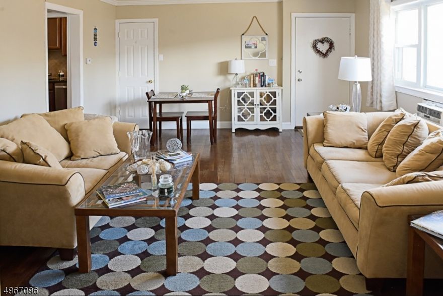 Absolutely gorgeous Condo with Garage, assigned Parking and Storage. Rare to find this type of unit with 1 Bed & Den. Like 2 bedrooms Condo. Immaculate Condo with stunning huge Kitchen-Granite Countertops, Steel appliances & expensive Cabinets. First floor unit with specious Living/Dining, Kitchen, Bedroom, Den and full bath. Beautiful large Den with big closet and window. Solid Hardwood floor and molding through out the house. High rating schools. Excellent location near to swimming pool/club house/gym. Laundry and Storage in the basement. Amenities include Club house, Swimming Pool, Tennis Court, Gym. Association Fee includes heat, hot water, snow removal, lawn maintenance, use of Swimming Pool, Tennis courts, Gym/Sauna. Close to Shopping, Restaurants, Train Station & Hwy 287, 80, 46, 10. For Sale also on MLS#3792512. Pics are when landlords were living.