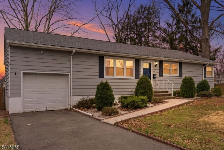 Welcome home to this beautifully updated 3-bedroom, 2-bathroom ranch offering effortless single-level living with bonus space to spare! Step inside to find a bright and inviting floor plan featuring gleaming hardwood flooring throughout the entire first floor. The renovated kitchen shines with modern finishes and flows seamlessly into the main living and dining areas perfect for everyday comfort and effortless entertaining. All three bedrooms are conveniently located on the main level, along with one stylishly updated full bathroom. Downstairs, a fully finished basement provides tile flooring and incredible versatility ideal as a rec room, home office, gym, and/or guest space. The 2nd full bathroom is conveniently located in the basement. Outside, enjoy a fully fenced-in backyard offering privacy and plenty of room to relax, garden, or play. There is also a doghouse. A 1-car garage adds even more convenience and storage. The roof is about 5 years young. With thoughtful updates, a flexible layout, and a fantastic yard, this home is ready for its next chapter. Come see all it has to offer! Sale is contingent on sellers finding suitable housing.