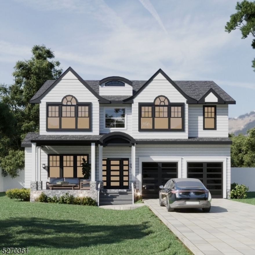 Experience timeless elegance in this stunning EAST FACING 6BD, 5.5BA Colonial home in a highly sought after, quiet neighborhood. With over 4,000 sq ft of meticulously designed living space on three floors, this  property seamlessly blends classic charm with contemporary amenities. Outside, a spacious outdoor oasis offers tranquility, while inside, light oak engineered hardwood floors ,a custom wrought iron staircase, high end European doors and windows, create warmth and artistry. A functional mudroom with cubbies and hooks keeps things organized. Entertaining is effortless in this Open-concept design, with a spacious FR, formal LR & DR complete with a Butler's Pantry, wet bar & Powder Rm. The Chef's kitchen is complete with waterfall quartz countertops, high end appliances, ceiling height cabinets. First floor en suite offers added convenience. The second floor offers 4 BDs, 3BA.The Primary Suite boasts custom walk-in closets, cabinetry for all your storage needs, a spa-like bathroom with dual sinks, soaking tub and a stand up shower. A fully finished basement offers a large Rec Rm, Bedroom Office/Media Rm & a full Bath, providing additional versatile space and Comes with a TRANSFERABLE BASEMENT WATERPROOFING WARRANTY. The home also features a 2-car garage and integrated smart features like a Ring Doorbell, NEST Thermostat, and EV Outlet,10-YEAR BUILDER'S WARRANTY. Conveniently located close to highways, shopping and walking distance from places of worship.