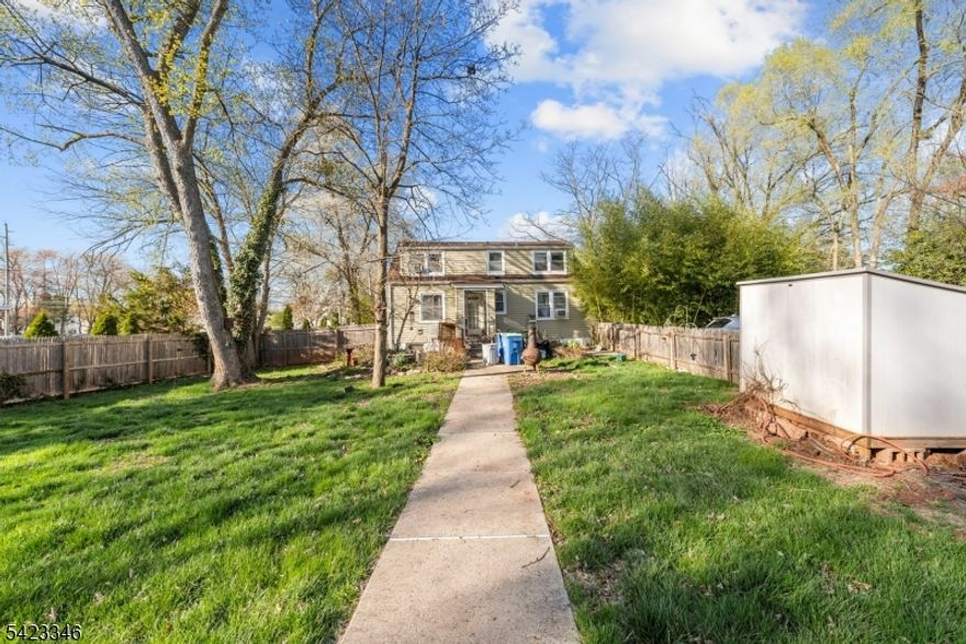 This Cape Cod-style single-family home offers a great opportunity for buyers looking to bring their vision and make it their own. With solid bones and classic charm, this property is ready for updates and personal touches to truly shine. Inside, you'll find existing wood flooring and exposed beam ceilings that highlight the home's original character. The layout includes a formal dining room and a cozy living room with a wood-burning fireplace, creating a strong foundation for a warm and inviting living space once refreshed. The kitchen offers ample space and functionality, complete with a center island and convenient access to a powder room an added bonus for everyday living and entertaining. The home features 3 bedrooms, including a first-floor primary suite with a soaking tub, separate stand-up shower, and walk-in closet. Upstairs, two additional bedrooms and a full bath provide flexible space for guests, family, or a home office. Outside, the private fenced backyard offers plenty of room for outdoor enjoyment. The in-ground pool area could become a standout feature for entertaining and relaxation. With a little love, this home has the potential to be truly move-in ready an excellent opportunity to create your dream home or invest in a property with great upside. Don't miss it!