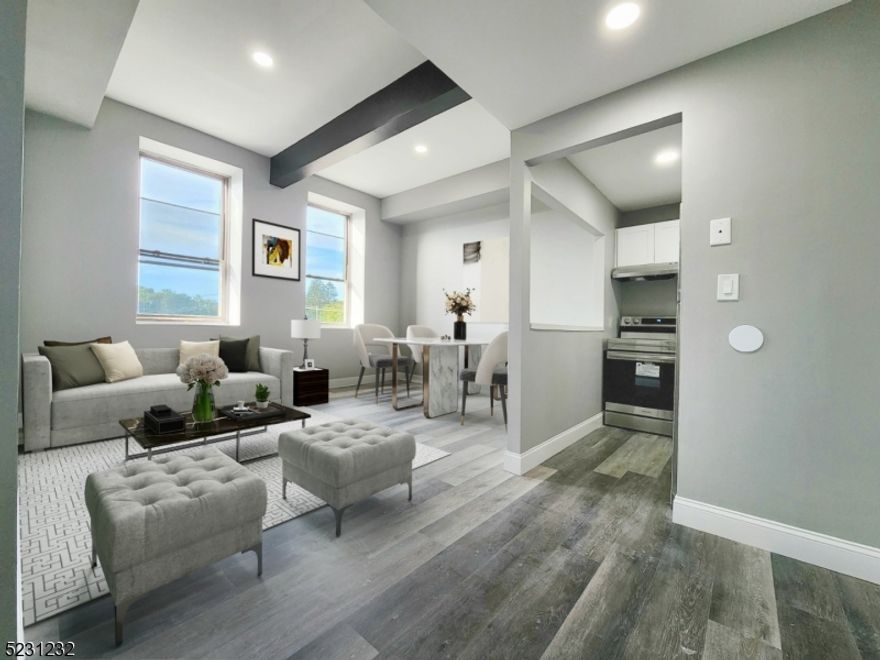 Completely Renovated GROUND FLOOR Apartment In Desirable Cobbler Village!!! Everything's NEW!!! High Ceilings, Stainless Steel Appliances, Common Elevator, Open Floor Plan, Walking Distance To Downtown Newton!!!  Close To Restaurant's, Shopping & Highways ... Great Rental!! Must See!!!  ...    ...... Available Immediately!!! unit 208