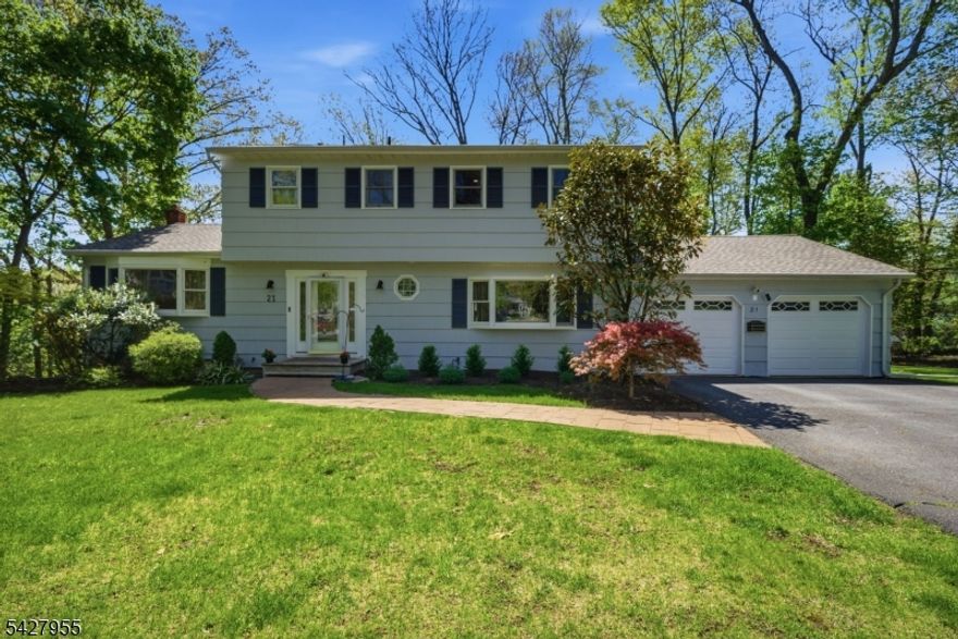 Welcome to 21 Robin Hood Road, a beautifully updated North East facing, 4-bedroom, 3.5-bath Colonial tucked away on a desirable cul-de-sac in the Parsippany/Morris Plains area in the sought after Sedgefield neighborhood! Thoughtfully maintained, this home offers a warm, inviting layout with generous Living spaces, Modern updates, and Excellent natural light throughout.The Main level features a spacious flow ideal for both everyday living and entertaining, Freshly painted, Updated finishes and comfortable gathering areas. The Well-appointed kitchen featuring newer Stainless Steel appliances, and Granite countertops, connects seamlessly to the Dining and Living spaces,creating an easy setting for hosting. Upstairs, the home offers Four well-sized bedrooms, including a Private primary suite with its own bath and walk in Closet. Additional bathrooms provide convenience for members of the home and visitors! Outside to enjoy a private backyard, featuring a built in screened Gazebo perfect for relaxing, entertaining, gardening! Set in a quiet neighborhood location while still close to shopping, dining, major highways, parks, and NYC commuter routes, this home combines privacy, convenience, and Classical Colonial charm!A wonderful opportunity in a sought-after cul de sac location? in desirable Sedgefield neighborhood! With Parsippany school districts and taxes, this home is not to be missed!