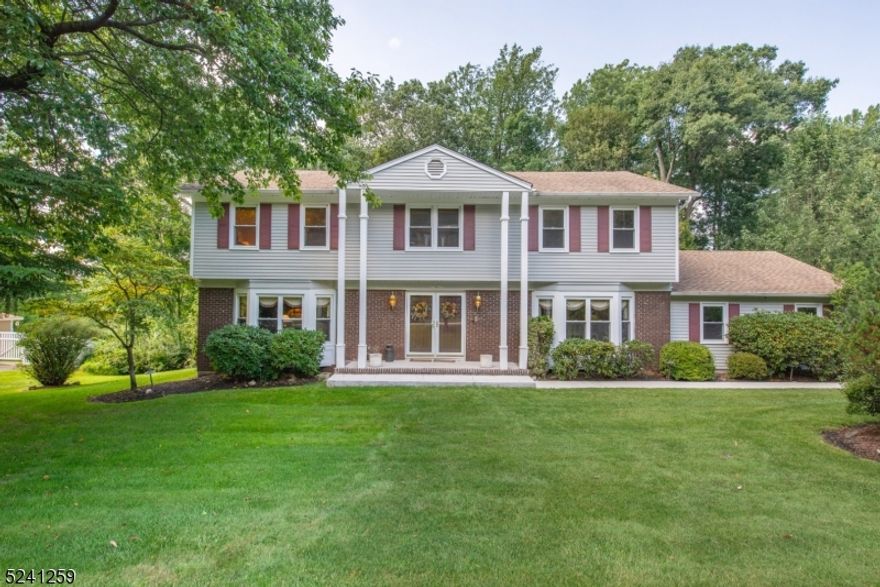 Wow, what an opportunity! This 5 bedroom, 2.5 bath Colonial in desirable Birch Run won't last long. Located on a cul-de-sac in a quiet neighborhood with sidewalks, public utilities and natural gas, this home offers central air, hardwood flooring, generous room sizes, finished basement, crown moldings, bay windows, WB fireplace, sliders leading to a deck and in-ground pool and plenty more! Updates include new in-ground sprinkler system, newly sealed driveway after photos were taken, epoxy floor in garage and new front walk way. Enjoy all the shopping, restaurants and entertainment that Denville has to offer and take advantage of excellent location, minutes from major highways for transportation!