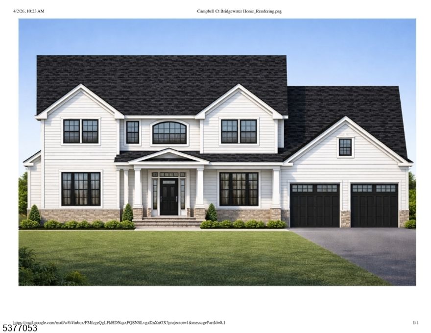 Situated at the end of a pretty cul-de-sac just off Old York Road lies the level and foliated 1/2 acre parcel offering stunning winter views of this tranquil stretch of the historic Raritan River. A FarmHouse styled, two-story, 5 bedroom, 4 bath colonial boasting just shy of 3,200 square feet will be constructed on the site where a tiny ranch home presently exists. The new home will offer a guest bedroom and full bath on level one and four bedrooms serviced by three full baths level ll. The primary suite will enjoy a beautifully configured bath w/soaking tub and stall shower while two additional bedrooms are served by a large hall bath leaving an en-suite to enjoy a full, private bath. Rich architectural trim, quality hardwood flooring, recessed illumination and a beautiful kitchen offering professional grade appliances, a generous separate dining area and a large, no maintenance deck to enjoy the canopy of mature deciduous foliage in season. There's also plenty of glass allowing for stunning views of the sleepy stretch of the Raritan tributary in the colder months.