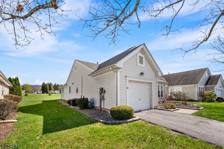 Bright and spacious Avon model in the amenity filled 55+ community of Brookfield. Move in ready, open concept home with updated kitchen, custom window treatments in the living area and newer roof for peace of mind. Enjoy your morning coffee on the covered patio backing to open fields and all that Brookfield has to offer. Come see this beautiful home today!