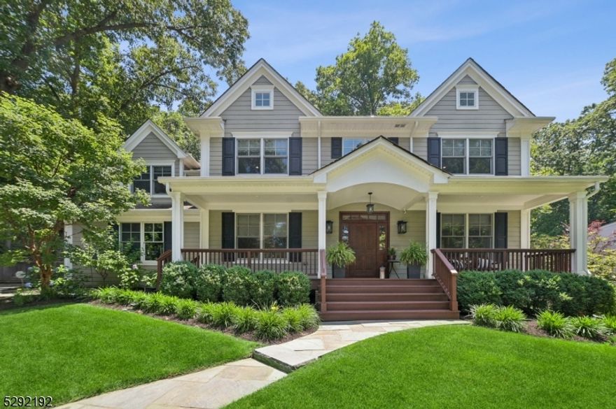 Breathtaking 7- BEDROOM 6.1 BATH home in Chatham Township's idyllic Rolling Hill neighborhood, conveniently located on the Mid-Town Direct train line to NYC. .92 AC OF PRIVATE PROPERTY.  GRAND PROPORTIONS AND HIGH END FINISHES THROUGHOUT. The OPEN FLOOR PLAN BOAsts a spectacular 3-level OPEN Staircase bathed in sunlight, creating a truly airy feel. Unwind on the EXPANSIVE MAHOGANY DECK COVERED BY A CUSTOM, MOTORIZED PERGOLA. Space is outfittted with a BUILT IN PIZZA OVEN, REFRIGERATOR, KEGERATOR, AND GRILL. Steps away is the on the CUSTOM PATIO WITH FIREPLACE AND OUTDOOR TV. The CHEF'S DREAM KITCHEN features a center island, top-of-the-line appliances, custom cabinetry, a dedicated dining area, a butler's pantry, and a mudroom with cubbies. Cozy up by the fieldstone fireplace in the INVITING GREAT ROOM, perfect for movie nights. The FULLY FINISHED WALK OUT BASEMENT offers a versatile space for a playroom, media room, or in-law suite, with an additional bedroom/office and a beautiful wine cellar. With .92 acres of private land, there's AMPLE ROOM FOR A POOL (ck with town), a playground, or your dream backyard oasis. TOP-RATED CHATHAM SCHOOLS AND VIBRANT COMMUNITY complete this incredible package, ensuring a fulfilling life. Don't miss this rare opportunity! This home offers the perfect blend of space, comfort, and luxury, all within easy reach of the city.