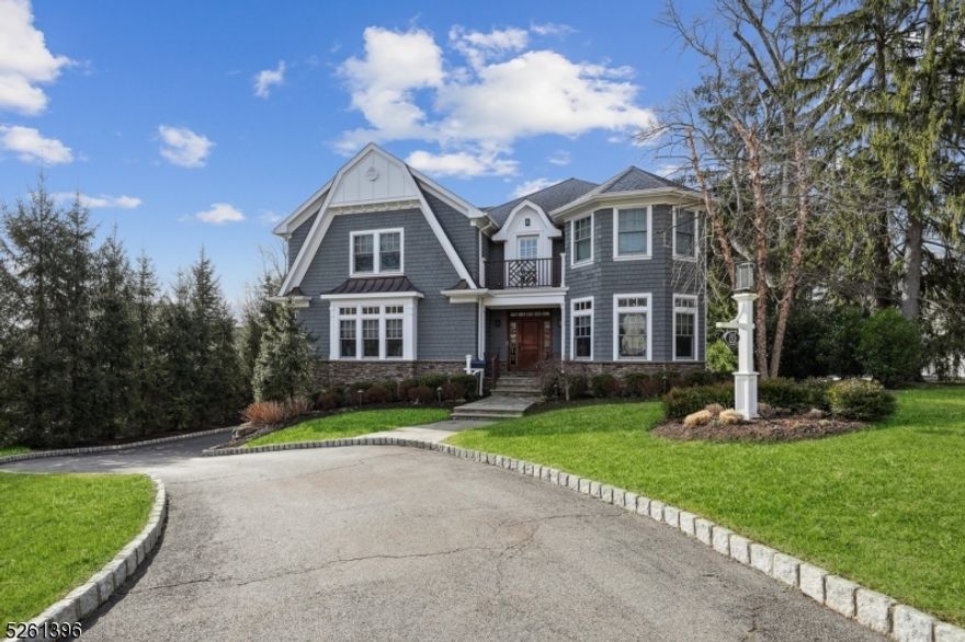 Prepare to be captivated - your ideal abode awaits! Built in 2013, this residence is nestled in the sought-after Deerfield neighborhood, boasting a serene, tree-canopied setting on a sprawling .616 lot. The impressive two-story entry sets the tone for this grand 7bd, 6.1bth home, equipped w/lofty ceilings, hrdwd floors, exquisite millwork & transom windows that bathe each space in sunlight. Experience the sophistication w/a well-conceived flr pln featuring an elegant FLR, a DR perfect for gatherings, butler's pantry w/wet bar & fridge, & a gourmet chef's kitchen. This culinary haven boasts a/WOLF 6-burner stove w/griddle, wall oven & micro., a SUB-ZERO refrig., dual BOSCH dshwshrs, a pantry, & an expansive center island, seamlessly flowing into a FR & sitting area w/gas frplc & easy access to the backyard. An in-law suite, office, PR, & an integrated sound system complete the 1st fl. Upstairs is home to 5 generously-sized bdrms, includ./a luxurious primary suite w/tray ceiling, breathtaking views, walk-in closets, & an opulent en-suite bthrm. A magical breezeway w/balcony connects bdrms, adding fairytale enchantment. The 3rd fl offers an extra-large versatile space. Prepare to be wowed by the basement, an extraordinary rec. room, ultra-chic wet bar, en-suite bdrm, mudroom, & a 3-car garage. The backyard is a haven w/a bluestone-covered porch, dual-sided stone fireplace, & a sprawling lawn w/mature trees. Welcome home to a lifestyle of unparalleled comfort & convenience!