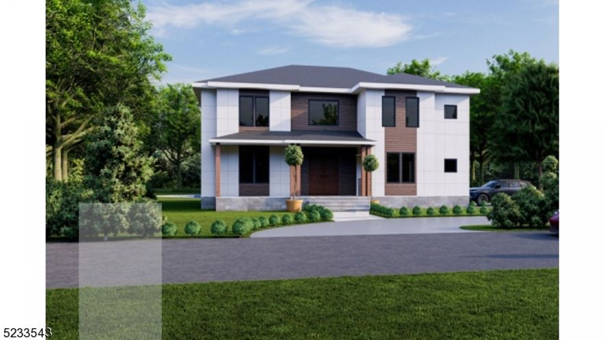 Brand New Construction by NJGCBCORP, a leader in Modern Architecture and Design.   This Masterpiece of Contemporary Design will WOW you with Sleek Finishes, Clean Lines and an Elegant Style.    A Custom Smart Home with 4,600sq ft of livable space offering  Floor to Ceiling Windows, Modern Staircases and High-End Finishes.  Formal Living Rm, Dining Rm, Large Family Room w/Gas FP and Sliders leading to Stone Patio.   This High End Kitchen is a Work of Art with SS Appliances, Walk-in Pantry, Custom Cabinetry & Large Center Island w/Quartz Waterfall.   First Floor Guest Suite w/ Bedroom & Full Bath, Mudroom & Powder Room.  A Grand Primary Suite w/ Vaulted Ceilings, Custom WIC's and a Luxurious Spa Bath w/soaking tub, Dual Vanity and Heated Floors - a perfect oasis to relax and unwind.  Three additional large bedrooms, two full baths and Laundry Room complete 2nd Floor. A Finished Walk-out Basement designed for Comfort, Fun and Relaxation with a 6th Bedroom, Full Bath, Media Room w/ soundproofing & speakers, Rec Room & Home Office/Gym. Landscaping package includes Sod, Irrigation System, Paver Patio, Trees and Fence.