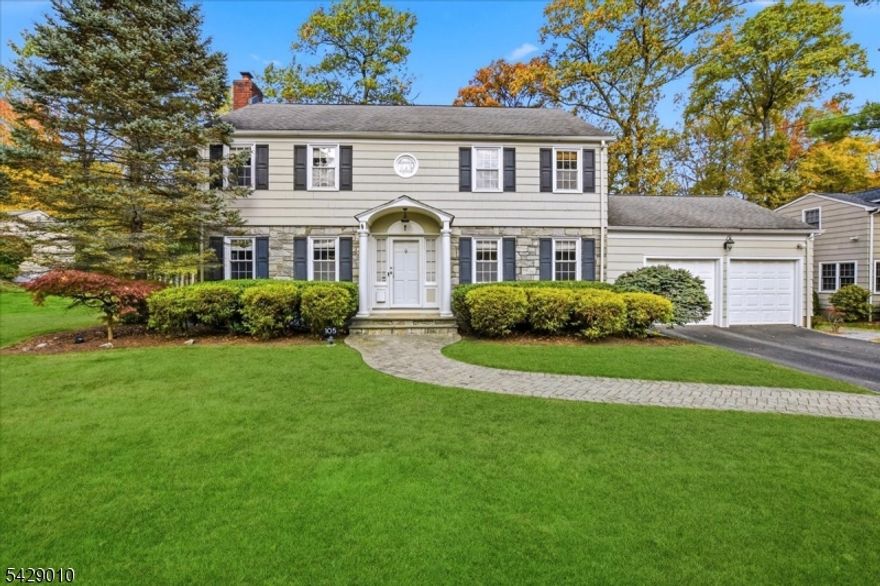 Set on a breathtaking 0.39 acre property backing directly to the golf course, this home offers serene panoramic views, extraordinary privacy & an unparalleled setting surrounded by multi-million dollar residences in the sought-after Hartshorn School district. A rare opportunity to own this enchanting colonial residence on prestigious Tennyson Drive in the highly coveted Poet Section of Short Hills. The elegant front-to-back living room features oversized windows & a wood-burning fireplace. The formal dining room is enhanced with a classic chair rail detail & timeless appeal. The spacious kitchen will delight any gourmet chef with custom wood cabinets, granite counters, stainless steel appliances & a cheerful breakfast area overlooking the property. The dramatic family room is truly the heart of the home, showcasing a vaulted ceiling, recessed lights, large picture window & sliding glass doors to a large deck & magnificent park-like backyard with sweeping golf course vistas. A truly special offering which combines location & the finest in suburban living! Incredible setting, spacious sunny rooms, impeccablle condition, hardwood floors & recessed lights thruout. Ideally located close to Hartshorn Elementary School, NYC train, Cora Hartshorn Arboretum, Greenwood Gardens, South Mountain Reservation, Reeves-Reed Arboretum, The Mall at Short Hills & Newark Liberty International Airport. EZ access to Routes 24, 78 & 287.