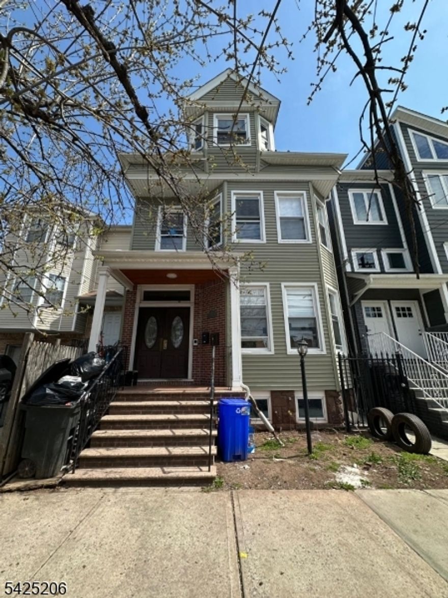 Exceptional 2-family home located on a highly desirable block in Newark. This move in ready property features a spacious 4-bedroom, 1-bath first unit and an expansive 6-bedroom, 2-bath second unit, an uncommon layout offering significant income potential. Each unit has separate utilities, providing efficiency and ease of management for both owner-occupants and investors. A full basement offers additional storage and potential for future value-add. Tenant is Month to Month. Ideally situated near all NYC major transportation, shopping, and local amenities. This property is positioned in a strong rental market with consistent demand. A rare opportunity to secure a high-yield, income-producing asset or occupy one unit while generating substantial rental income from the other.