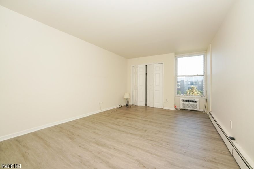 Welcome to this bright and spacious 1-bedroom, 1-bath co-op located in the highly desirable River Road community in Nutley. This well-maintained unit offers an open and airy layout filled with natural light, along with a private balcony, perfect for relaxing or enjoying your morning coffee. The community features resort-style amenities including two swimming pools, a clubhouse, billiard room, and outdoor dining areas, creating an ideal blend of comfort and convenience. Enjoy easy living with beautifully maintained grounds and close proximity to major highways, shopping, dining, and just 13 miles from New York City.Board approval required. Minimum income requirement of $56,000 with 10% down. Monthly fees include approximately $425 maintenance, $314 taxes, and $25 parking fee. A second parking spot is available for an additional fee. A fantastic opportunity to own in a well-kept, commuter-friendly community!