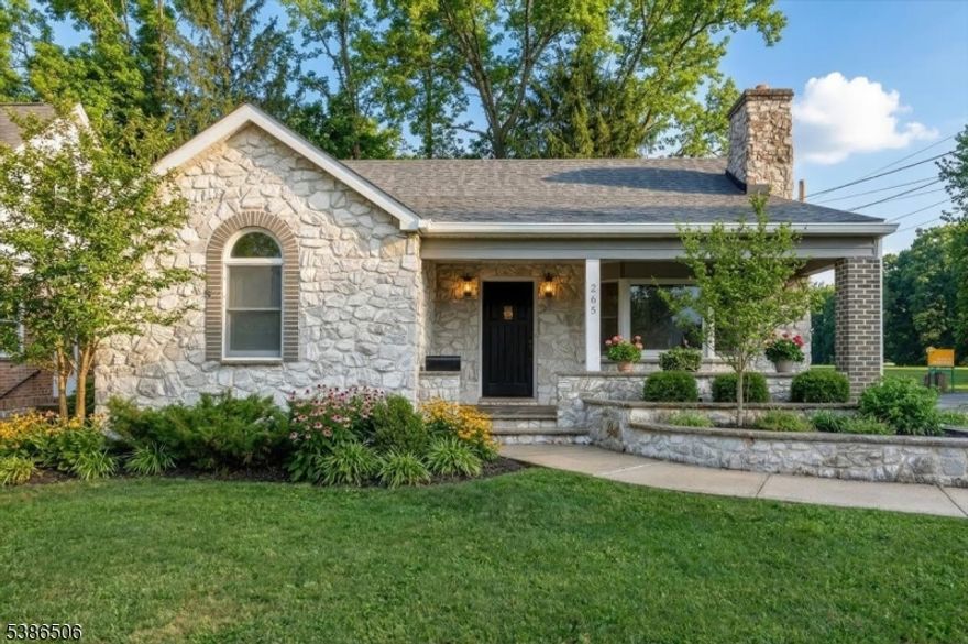 Fully renovated and move-in ready! This beautifully "just" updated home in the heart of Garwood is located on a quiet street backing directly to beautiful Unami Park - offering the perfect blend of peaceful living and convenience. Renovated in 2025/2026, every surface has been freshly painted, with new light fixtures, ceiling fans, and updated outlets throughout. The stunning new white shaker kitchen features all new appliances, quartz countertops, a stylish tiled backsplash, skylight, and brand-new hardwood floors extending into the formal dining room. The first-floor full bath was previously completely renovated, showcasing modern tile work and a tub/shower combo. Enjoy relaxing on the open, covered front porch, take advantage of a large full basement with a one-piece lav that can be finished with backyard access, and appreciate the space and storage of an oversized two-car garage. Just 7 blocks to downtown Garwood, NYC train and bus lines, shops, and dining. This is a rare opportunity in a prime location...Priced to sell. Hurry! Don't miss it!