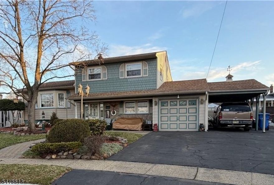 Welcome to this well-maintained split-style home located in the desirable School 9 section of Port Reading. This property offers a flexible and functional floorplan ideal for a variety of living arrangements. The first-floor room adjacent to the family room can serve as a bedroom, home office, or guest space, providing valuable versatility. The home features a workable kitchen with a separate dining area, along with a rear deck that offers easy access to the spacious backyard?perfect for warm-weather enjoyment. Additional highlights include an attached garage with an adjacent carport and a storage shed equipped with electric service. Conveniently located just a few blocks from School #9 and NJ Transit bus service. Commuters will appreciate close proximity to NJ Turnpike Exits 11 and 12, the Garden State Parkway, Woodbridge Train Station, and the bustling Woodbridge downtown district. Houses of worship, private and public schools, and numerous community amenities are all nearby. The sellers have enrolled in a one year Home Warranty that is transferrable to the buyer at the time of closing.