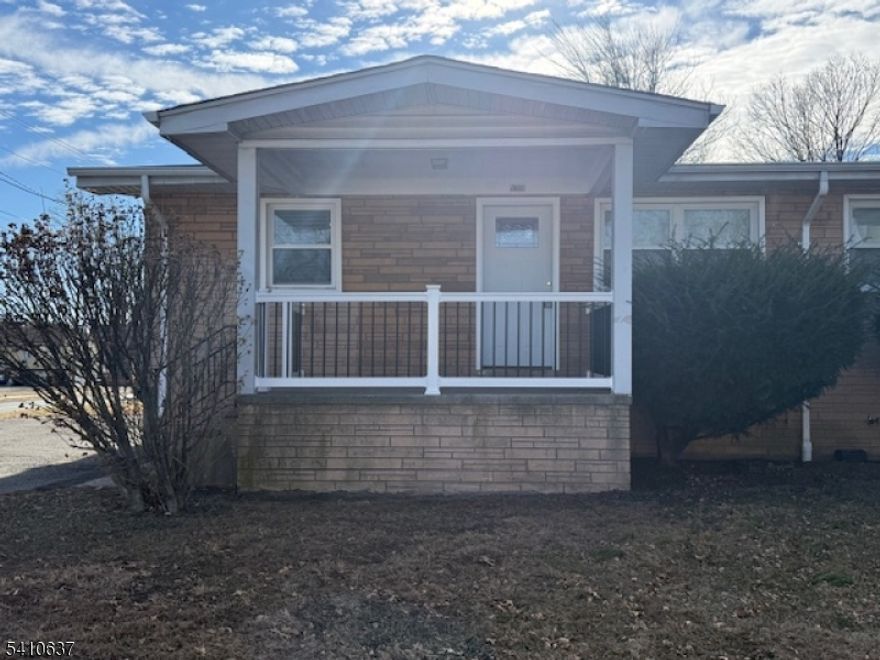 Completely renovated 2-bedrooms, 1-bathroom rental unit. New gourmet kitchen with granite countertop, new SS appliances. New bathroom. Neutral colors. Hardwood floors throughout. Washer and dryer in unit.  All updated windows. Large driveway that fits 2 cars. Centrally located close to all major roads and highways as well as NJ Transit for daily commuters.