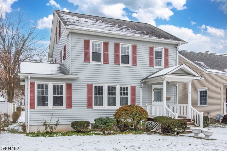 A true diamond in the rough, waiting for the right vision to bring it to life. This spacious 3-bedroom, 1.1 bath Colonial is nestled in Morristown?s sought-after Cutler Park section; just a short walk to vibrant downtown Morristown, the Green, acclaimed restaurants, bars, and charming boutique shops. Built during Morristown?s Roaring 20s suburban boom, the home offers solid bones, classic proportions, and enduring craftsmanship that simply isn?t found in newer construction. While the home is in need of a full renovation, major investments have already been made: a new boiler, new driveway, and full exterior foundation waterproofing provide a strong starting point. A large detached two-car garage, walk-up attic with potential for incredible additional living space or a potential master en-suite, and an unfinished basement with good height and space offer endless possibilities...workshop, rec room, wine cellar, or storage. Laundry is conveniently located in the first-floor mudroom off the kitchen. Whether you?re a buyer dreaming of restoring a historic home to its former glory or an investor seeking a prime opportunity in one of Morristown?s walkable neighborhoods, this property offers location, potential, and character that make it truly special.