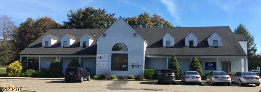Well-maintained 10,500 SF professional office building located on highly visible Route 22 in Branchburg, offering a prime opportunity for both owner-users and investors. The property is currently 79% occupied with a strong mix of medical and professional tenants, providing immediate in-place income and flexibility for a buyer to occupy space or enhance returns. At full occupancy, the property projects approximately $207,000 in gross annual income with a stabilized rate of return exceeding 12%, making it a compelling investment compared to similar office and medical assets. The building includes a 2,230 SF fully built-out suite ideal for medical or professional use, featuring exam rooms with sinks, private offices, reception area, waiting room, lab space, kitchenette, and dual entrances, allowing for immediate occupancy with minimal investment. Additional highlights include 45 on-site parking spaces, easy ingress and egress from Route 22 and County Line Road, and location within a well-maintained office condominium complex, making this an ideal opportunity to control your space, generate income, and capture long-term upside in a highly accessible location.