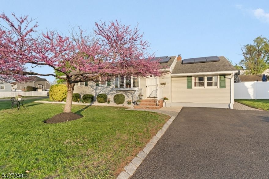 Exceptionally well maintained 3 bed, 1 bath ranch home with elegant landscaping and resort like back yard in desirable Weston. Newly updated kitchen with stainless steel appliances (dishwasher 2026, refrigerator 2025, and stove which cooks/bakes two temps at the same time 2022), vinyl plank flooring and beautifully refinished cabinetry. Hard wood throughout most of first floor, large dining room, and extra shower in 3rd bed. Partially finished basement with all new halo recessed lighting and storage/laundry area with rough plumbing for an extra bath!  Rare 100% sunlight solar panels 2021, whole house generator, whole house water filtration system, Vivint security system with round the clock monitoring, brand new AC 2025, yard drainage system 2021, and so much more.  Back yard is something out of a magazine.  Furnished two tier patio with gazebo 2022, above ground pool with deck 2025, freshly painted storage shed and a plethora of outdoor lighting all surrounded by white vinyl privacy fencing. Nothing to do but unpack and enjoy your beautiful new home. Close to Rt 22/206/287 transportation, shopping, etc.  You don't want to miss this one !!