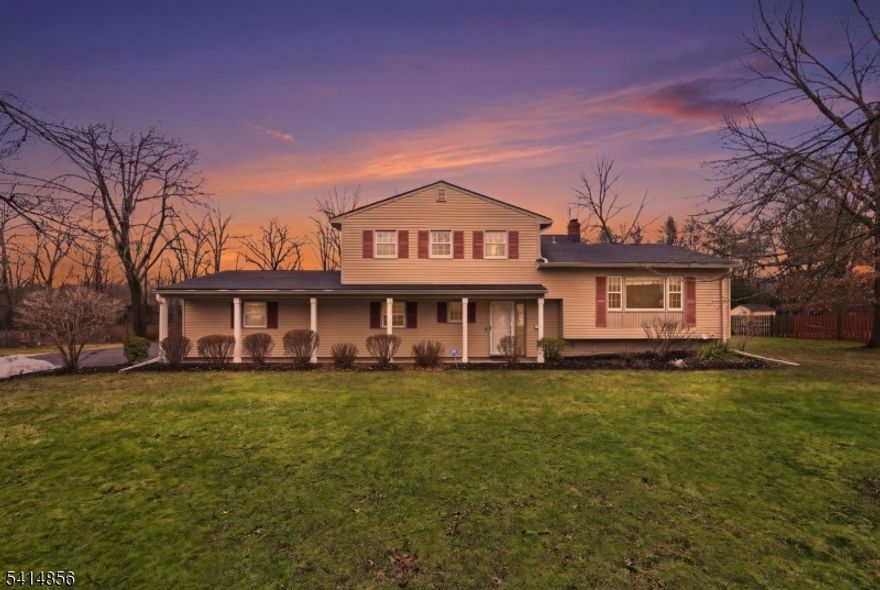 Welcome to the Rebel Hill neighborhood of Basking Ridge. 61 Queen Anne Drive is a well-updated split level with room to live, work, and gather. Conveniently located near major highways, public trans, shopping, and restaurants. Top-Rated school district, cul-de-sac street, and steps away from the neighborhood park. Inside, you'll find 4 bdrms and 2.5 baths with a layout that feels connected without losing definition. The eat-in kitchen is the heart of the home, center island, newer appliances, and open sight-lines to the living room make it easy to cook, serve, and stay part of the conversation.The primary bedroom features an attached full bath, and the remaining bedrooms offer flexible space for guests, hobbies, or additional work-from-home needs. The ground level adds everyday convenience with a dedicated office area, walk-in access from the 2-car garage, and sliding doors that open to the backyard, perfect for moving the day outside. Out back, enjoy a fenced yard and patio for grilling, relaxing, and weekend gatherings.Notable improvements include a new roof with extended transferable warranty, a resurfaced driveway, and all-new LED lighting throughout. With a large exclusive driveway and a location that feels tucked away, this home blends comfort, function, and updates in one great package.