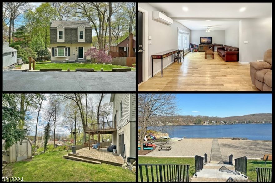 Welcome to this enchanting 3-bedroom gem, nestled in the heart of a serene and picturesque lake community. This captivating property is sure to spark curiosity in buyers seeking a one-of-a-kind retreat that perfectly blends the comforts of modern living with the tranquility of nature. Inside, enjoy features like the large primary suite, which has a private bath and walk-in closet. Outside, you will find a haven for relaxation and entertainment. The expansive deck offers multiple seating areas, making it the perfect spot for alfresco dining, sunset cocktails, or simply enjoying the tranquil surroundings. Beyond the property, you'll become part of a close-knit community with access to exclusive amenities, including a clubhouse, beaches, playgrounds, and basketball courts. This picturesque neighborhood offers a unique opportunity to embrace an idyllic lakeside lifestyle. Don't miss your chance to own this captivating 3-bedroom oasis in the heart of an unparalleled lake community. There are just too many other special features to mention. Schedule a showing today. Home has a Wharton mailing Address but is in Jefferson Twp.