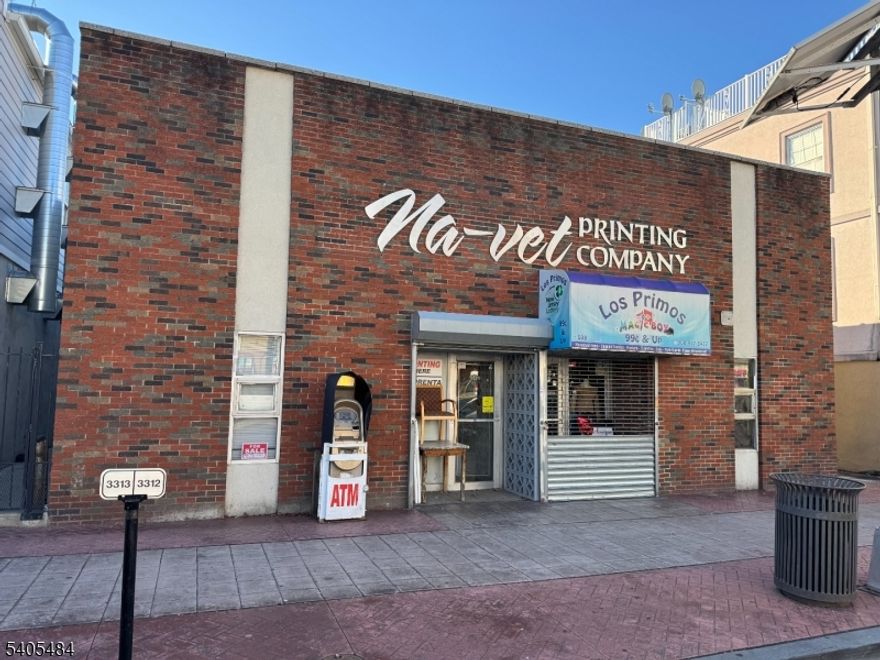 Great opportunity for anyone looking to buy a business and the property together. Successful printshop business has operated for years, has great annual contracts. The property is divided between a small retail space and the printing operation, storage and office. Total usable space is 3,560 sqft with HVAC system. Rear of building access has parking area,