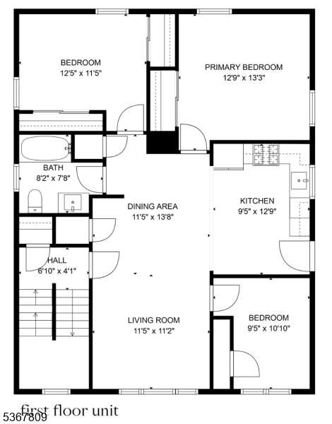 First Floor Unit - Residential Lease