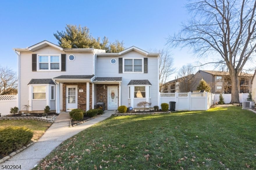 Multiple Offers received. Best & Final offers due Sunday 1/18/26 by 8pm. Welcome to 126 Leah Court, a beautifully maintained end-unit townhouse located on the right side of a duplex in the highly desirable Dayton section of South Brunswick. This home sits on a .0759-acre lot and offers 1,374 square feet of comfortable living space. Inside, the home features a spacious kitchen, dining & living room, perfect for cooking and entertaining. The bathrooms were tastefully renovated/updated, blending comfort with functionality. Located in a vibrant community, residents enjoy access to top-notch amenities including a newly renovated outdoor pool, playground, and tennis courts ideal for an all lifestyles. With South Brunswick's schools and convenient access to major highways, shopping, the public library and dining, this home offers both comfort and convenience. Don't miss this opportunity to own a turnkey property in one of Middlesex County's most sought-after neighborhoods! Low HOA fees & 2 assigned parking spots included.