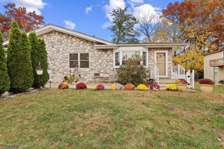 Welcome to 32 Ruby Street, a beautifully maintained four-bedroom, four-full-bath home in the heart of Springfield, NJ. This spacious residence offers a versatile layout designed for comfort and convenience. The primary bedroom features its own full bathroom and a private entrance directly from the garage, providing both ease of access and privacy. A second entry through the laundry room offers additional access to the main living area. The living and dining room combination is generously sized, providing ample space for a full dining set and living room arrangement perfect for gatherings and entertaining. The kitchen showcases granite countertops, stainless-steel appliances, and an extended layout with a long hallway and large pantry, enhancing both flow and functionality. A fully finished basement adds additional living space that can serve as a recreation area, home office, or guest suite, while the backyard offers plenty of room for outdoor enjoyment. Conveniently located near NJ Transit bus service, the Springfield Park & Ride jitney to Short Hills Train Station, and the Garden State Parkway, this home offers easy access to New York City, shopping, schools, and parks, combining comfort, accessibility, and suburban charm. Underneath the carpet are original hardwood floors.