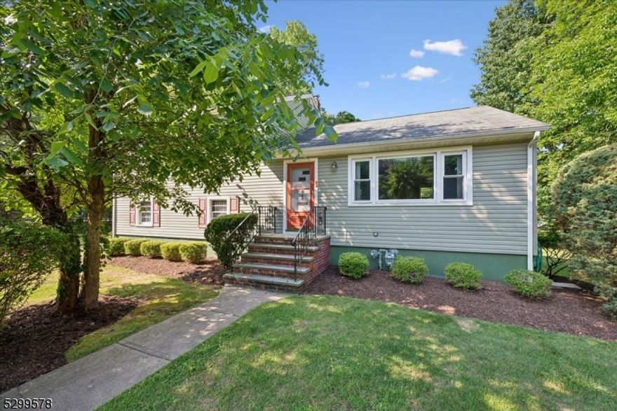 Very special opportunity to purchase this Spacious 3 Bedroom Split level home located on a Corner Lot in a quiet street blocks away from the heart of Morristown. The main Level offers a Living Room, Dining Room, and a spacious Eat-in-Kitchen. Upstairs there are 3 good size bedrooms with sparkling just refinished hardwood floors and a full bathroom. The Lower walk out level has a large Family Room with a convenient closet, 1/2 bath, laundry and access to the 1-car attached garage. An unfinished Basement offers many possibilities to add more living space.  Full House Generator. Unbeatable location, walking distance to everything including The Green, NYC direct train, Mayo Performing Arts Center, shops, and numerous restaurants. An absolute must-see!  This is an estate property being Sold "as-is".