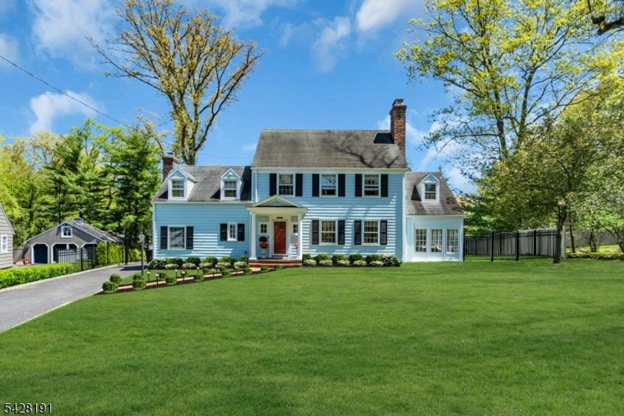 Located on one of the most sought-after addresses in the Heart of Sleepy Hollow. This classic Colonial with an abundance of charm and modern convenience of today's living especially the open concept 20x23 kitchen. Home boasts of 10 rooms, 5 brm, 3 full and 1 half baths, 3 fireplaces. The highlight of this home is a stunning kitchen featuring granite counter tops, center island and a custom breakfast nook, top of the line stainless steel appliances an ideal space for everyday living and effortless entertaining. The living room offers wood burning fireplace custom build-ins, while the formal dining room opens to natural sunlit sunroom and outdoor patio. The large family room, anchored by a stunning stone wood burning fireplace, provides an inviting space for everyday relaxation. A convenient half bath completes the first floor.Second floor features primary bedroom includes en suite bath with steam shower. A second bedroom with an en suite bath is perfect for guests, and three additional bedrooms including one converted into a custom closet share a spacious full bath. Lower level adds even more living space with a decorative fireplace. Central air and a whole house generator provide dependable comfort throughout the seasons. The fenced yard features a lush garden and a charming patio with a built-in grill, along with a storage shed that adds practical outdoor storage. Landscaping virtually enhanced. Sellers $1000 towards front landscaping. Fpl "sold as is"no known issues.