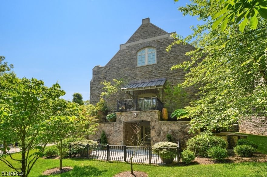 An amazing opportunity to experience downtown Bernardsville living at its best. Sophistication and style describe this unparalleled, well-appointed, two-bedroom end-unit with den in The Heritage at Claremont, a 20-unit luxury condominium. Just one of four residences nestled within the landmark Great Hall, an architectural gem dating back to 1912. The unit provides exquisite design and details throughout; tray ceilings, crown molding, fireplace, solid wood doors, a designer kitchen with Wolf/Sub-Zero appliances, stunning baths, and the only residence with two private terraces. The exceptional, distinctive features of this special boutique luxury building include in-person and virtual concierge services, secure heated underground parking for two vehicles, private storage, a fully equipped gym, and lushly landscaped grounds. Just two blocks away, Bernardsville's vibrant dining scene, shopping, and NJ Transit train service enhance the allure, making this residence not only a luxurious retreat but also a sought-after destination.