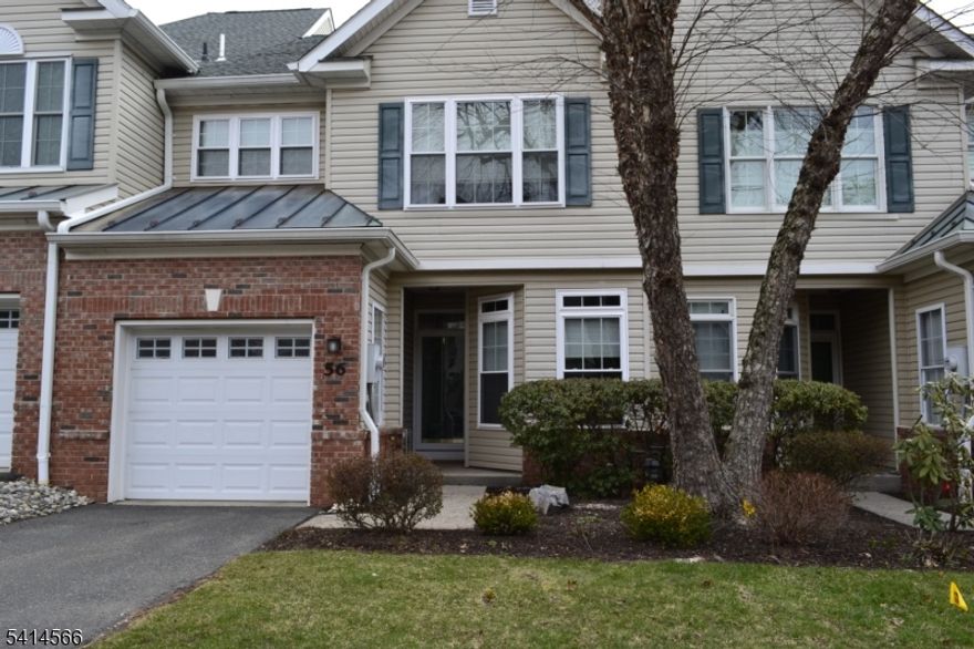 UPDATED & TIMELESS DESIGN in sought after LOFT FARMS with the best location you could want.  NEWER gourmet kitchen with custom cabinets to the ceiling. Mostly hardwood flooring throughout the first and second floor. A crisp neutral interior, refreshed full bath on first floor. This move-in-ready unit in desirable Martinsville delivers space, sophistication & exceptional living. A covered front porch and full of natural light.  Front room can be a formal area, home office or den.  Large dining room with opened up wall to family room.  The family room with wood flooring, a  beautiful fireplace and new mantel.  This beautifully restyled kitchen showcases abundant cabinetry & updated SS appl, gas stove,  Sliding doors lead to a deck off of kitchen. Lighting and fans have all been replaced.  Large, carpeted staircase leads to 2 generously sized bedrooms.  The primary w/ 2 walk-in closets & a spacious NEW FULL BATHROOM w/ soaking tub, dual sink vanity, stall shower with full glass doors.  Second bedroom with a full bath and walkin closet.  The full finished basement with living area/office or gym,  2 additional bedrooms, storage area, full walk out sliding doors onto a patio.  This location has privacy in the back with a wooded view.  Loft Farm amenities incl. sidewalks, swimming pool, clubhouse & playground. Ideally located minutes from Rt 22/78/287, Bridgewater train station, Chimney Rock Crossing & Bridgewater Commons Shopping & vibrant downtown Somerville.