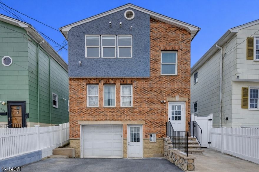 Mint condition 2 Family home featuring 1st floor Living, dining, Kitchen, 3 bedrooms 1 bathroom 2nd floor st floor Living, dining, Kitchen, 3 bedrooms 1 bathroom plus finished basement with 1 full bathroom. Garage and laundry. Easy commute to NYC , accessible to highway 78, or via bus public transportation, nearby schools, nearby Beth Israel Hospital 1st floor vacant 2nd fl owner occupied, house will be delivery totally vacant.