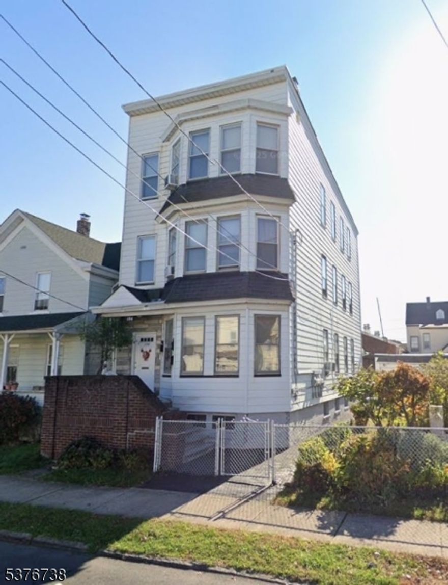 Spacious and well-maintained 3-bedroom, 1-bathroom apartment located in Paterson, NJ. Enjoy a large kitchen, dual entryways, and convenient access to local amenities. Perfect for seeking comfort and space. Unit is on Second FloorRent: $3,500/monthSecurity Deposit: 1 month3 Bedrooms1 BathroomBig Spacious KitchenFront & Back Entrance/ExitUtilities Paid SeparatelyLandlord Pays Water & Taxes. 1st floor tenant has access to Drive Way and 5 parking spaces, and garage