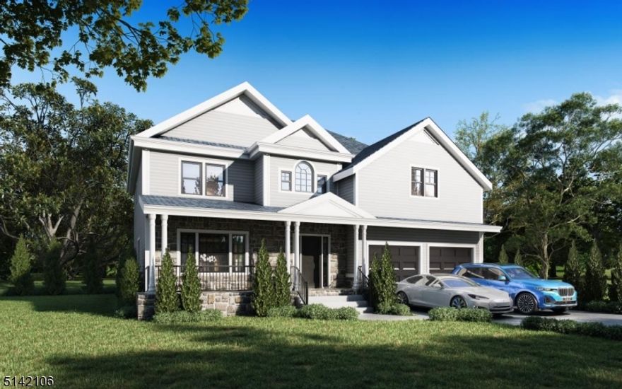 New construction with 10 year warranty. Stunning custom built 6BR/5.5BA colonial with 5000+ sq ft of living space set on .33 acre lot in the best location of the best town! This home boasts spacious open floor plan,1st floor in-law suite , Livingroom, family room and formal dining room, The kitchen is complete w high-end SS appliances, center island ,quartz counters, custom cabinets. The 2nd floor is home to 4 bedrooms, luxurious master suite , 2nd bedroom has its own en-suite, 3rd & 4th beds share a bath, laundry. Fully finished basement with 9' ft ceilings, Mud room, Media room, Rec room and Full bath. Walking distance to schools and bus stop to NY CITY!