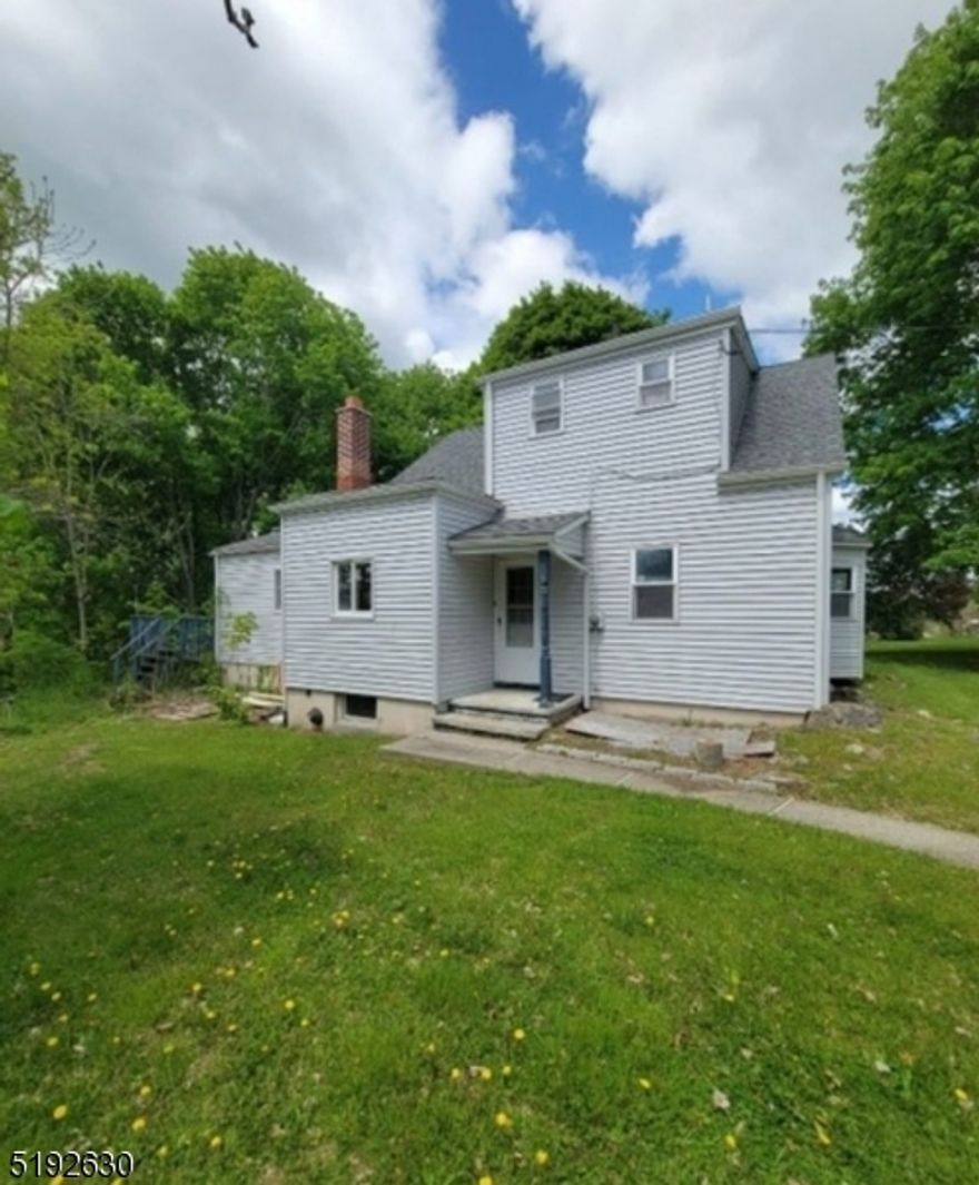 INVESTMENT OPPORTUNITY TO MAKE THIS HOUSE YOUR OWN!! 4 BEDROOM 2 FULL BATH COLONIAL THATS OVER 2,000 SQUARE FEET ON AN ACRE OF PROPERTY IN GREAT LOCATION RIGHT OFF ROUTE 15. HOUSE HAS BEEN GUTTED AND IS READY TO BE STARTED ON. ANY MATERIALS IN THE HOME IS THE BUYERS TO KEEP..