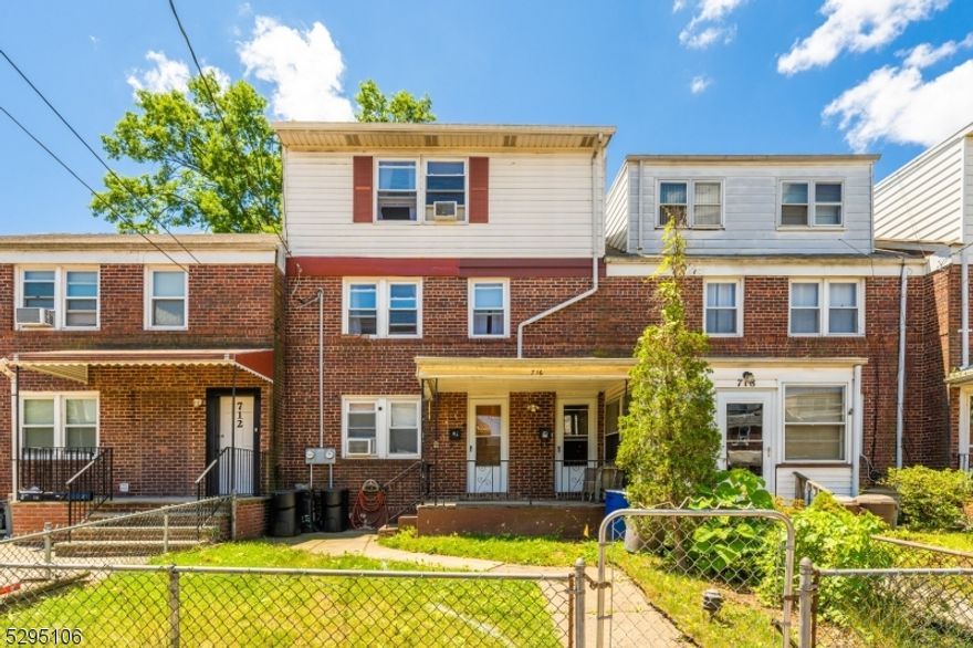 Great investment opportunity in the heart of Rahway. Legal two family with first floor with one bedroom, living room, kitchen and full bath. Second apt consists of two floors (2nd and third level) with a total of 3 bedrooms and one bath. Partially finished basement with a storage room and laundry room. Two parking spaces in the back. Ideally located blocks from train, and downtown Rahway. Very affordable taxes and separate utilities. Schedule your showing today!