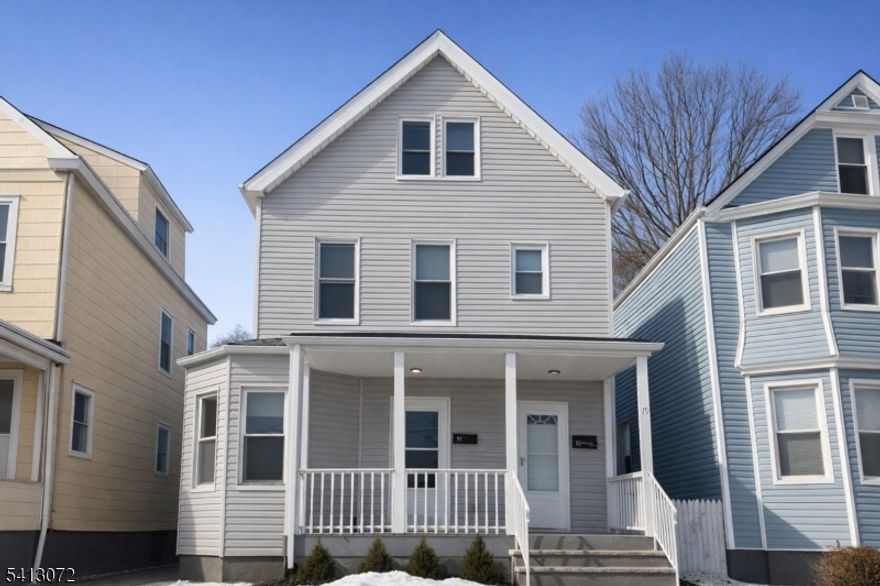 Exceptional investment property!!! Completely renovated legal two-family home situated on a quiet one-way street a premier turnkey opportunity for savvy investors and homebuyers alike. This versatile property features a three-bedroom duplex positioned over a sleek two-bedroom flat, with the first-level apartment freshly updated as of February 2026. Modern upgrades including central air conditioning, and dedicated laundry for each unit. The roof was replaced in 2023. Outside, a private patio overlook a large, fully fenced backyard, providing an ideal retreat for relaxation or entertaining. The location is an absolute commuter's dream, situated just steps from Main Street and only 3 blocks from the NJ Transit station, offering a direct 30-minute ride to NYC (34th St). With rapid access to Route 280 and the Garden State Parkway, all of North Jersey is at your fingertips. Neighborhood amenities are unparalleled: you are two blocks from top-rated Hazel Ave. Elementary, a half-mile from Seton Hall Prep, and minutes from the highly anticipated new Target and Trader Joe's. With Unit 2 currently occupied and Unit 1 in the process of signing a lease starting March 15th, this property generates immediate income, this rare gem offers a sophisticated lifestyle in a peaceful, well-connected neighborhood. Secure your future in West Orange today!