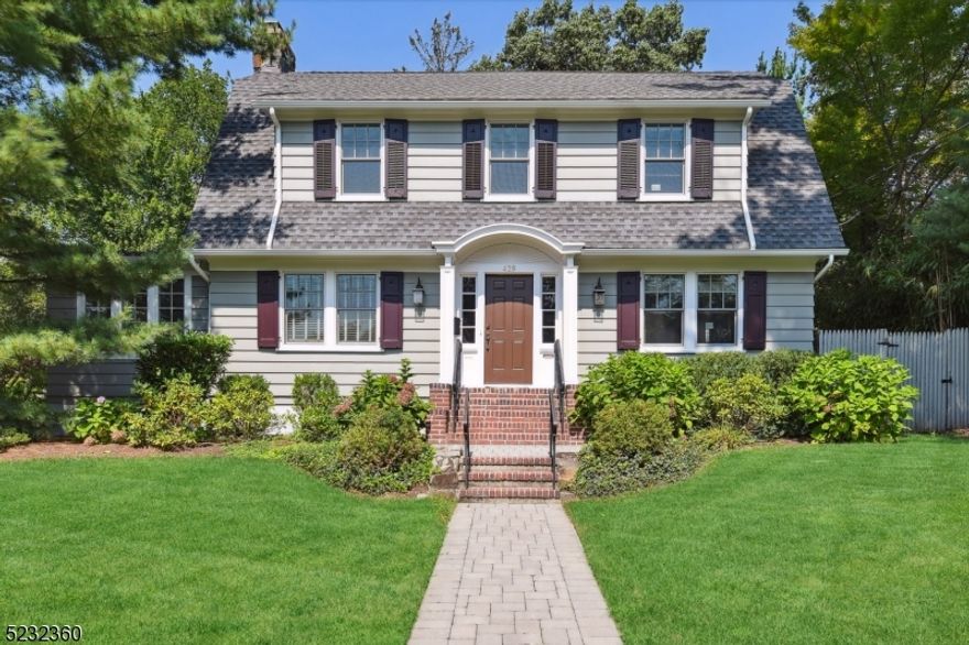 Rarely does a home of this quality and location come up for sale in the prestigious Wyoming section. Newer construction, renovated in 2016, you will only find the finest details and finishes throughout.  This custom Colonial features six bedrooms, five full and one-half bath designer bathrooms.  With its open floor plan, the spacious eat in kitchen is the heart of the home.  White shaker wood cabinets, premier stainless-steel appliances, center island with Carrera marble countertop opens to the Dining Room and family room with sliding doors to the patio that overlook the beautifully landscaped property. You will enjoy the Formal Living Room with its wood-burning fireplace.  The first-floor bedroom en suite is perfect for guests while the mud room, powder room and sunroom complete the first level. The second level boasts four large bedrooms including a luxurious primary bedroom en suite with cathedral ceilings, custom his and her walk-in closets, en-suite bath with two sinks, soaking tub, shower, additional en suite, main bathroom and laundry room. The expansive lower level provides a bedroom, closet, full bathroom, large recreation room with 9 ft. ceilings and lots of storage. You will love the lifestyle and conveniences this stunning home has to offer.   Close by to the Wyoming elementary school, Top Rated Millburn schools, Mid-Town Direct Train into NYC, downtown shops and restaurants make this a wonderful place to live.