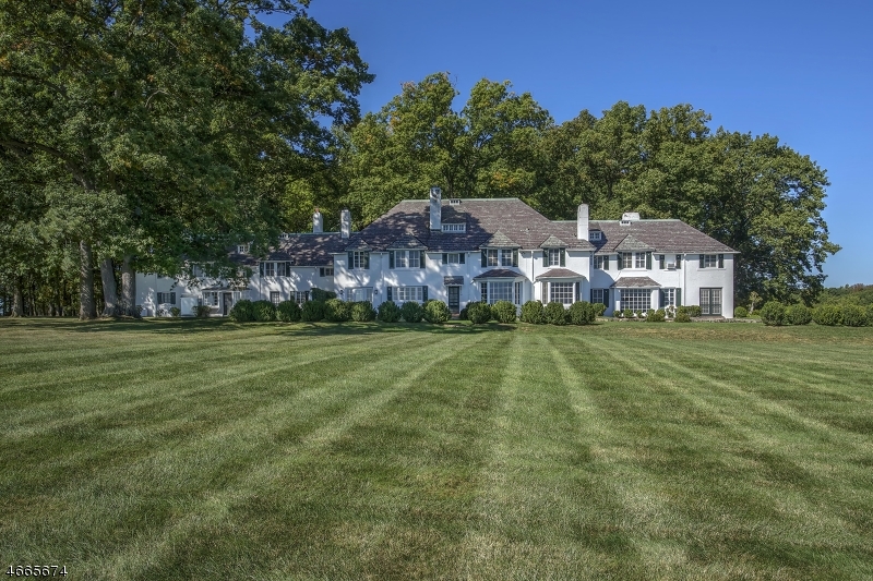 FOR COMP PURPOSES, IN ADDITION TO THE SALE PRICE, DEVELOPMENT RIGHTS WERE SOLD IN 2018 FOR $ 2,217,687.  Bindon Farm is a stately 80-acre property with deep roots in the history of Bedminster. Designed by the eminent architect Montague Flagg, the 1917 main residence is a sprawling stucco home sited to maximize the property's incredible beauty. Characterized by a slate roof, bay windows, dormers & conical turret, Bindon is unique among the area's country homes. An unusual offering is the 1920's Fredrick Godwin designed pool house with vast cathedral-ceilinged 23-foot great room. Beyond are the pool & tennis court. The courtyard stable complex houses 7 stalls with tack/wash room, tool, utility & storage areas. Three apartments round out the stable complex. The structures are in need of updating.