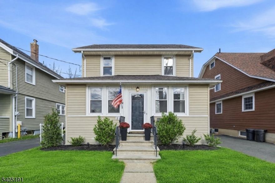 Welcome to one of the most adorable homes in town, offering the perfect blend of charm, updates, and an unbeatable location. This beautifully maintained 3-bedroom, 2 full bath home features an enclosed front porch, a detached garage, and a fully fenced backyard that's ideal for entertaining, relaxing, or enjoying outdoor space in privacy. Conveniently located in close proximity to the Garwood, Westfield, AND Cranford train stations, this home also provides easy access to the vibrant downtowns of Westfield and Cranford, along with major highways, restaurants, shopping, and more. Recent improvements include a stunning kitchen renovation completed in 2022 with new cabinetry, quartz countertops, and stainless steel appliances, as well as both bathrooms updated in 2024. Major mechanical upgrades have also been completed, including a new AC system in 2021, a new boiler in 2024, and a new water heater in 2025. This is a move-in ready home in a prime location that you won't want to miss!