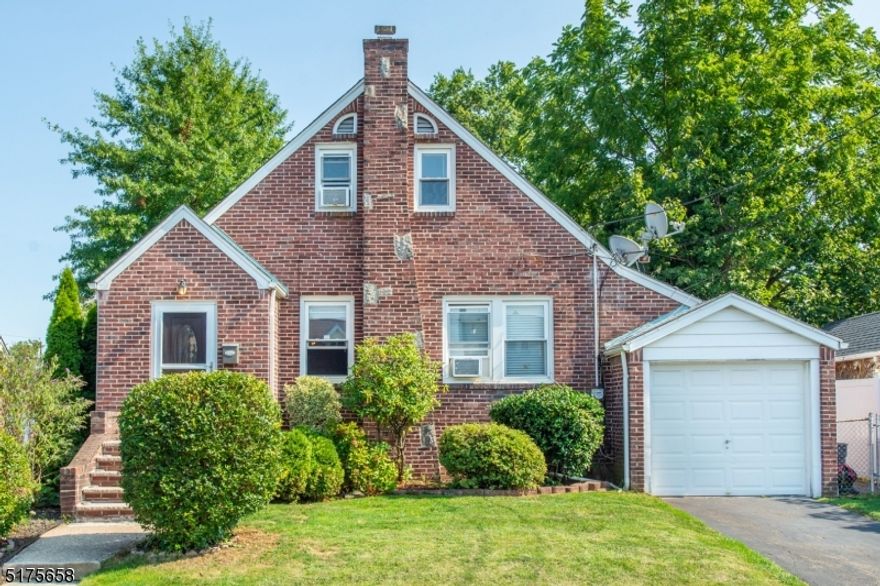 Must see beautiful brick cape cod in the most desirable neighborhood in Union. A charming Tudor with an open floorplan. Spacious 2nd floor primary suite with walk in closet. Two large bedrooms with a possible 3rd. Stainless steel appliances, subzero fridge, and 42 inch maple cabinets. Refinished hardwood floors with Mahogany borders throughout. Fully finished basement adding tons of great living space as well as a potential 3rd bedroom or office. Lovely flat back yard, fully fenced in and great for entertaining. Brand new washer and dryer. Solar savings! In year 8 of 20-year solar panel purchase agreement. This is one you do not want to miss!