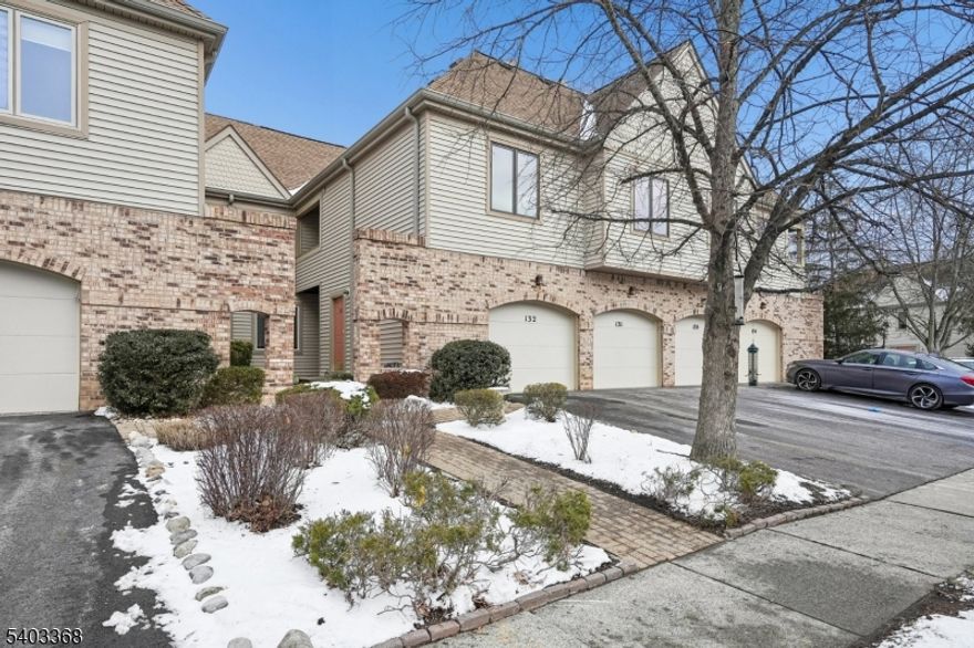 Move right into this spacious 3-bedroom, 2.5-bath townhome with an attached 1-car garage in the highly sought-after Sunrise at Hanover community. The home features an updated kitchen with stainless steel appliances, granite countertops, and a cozy breakfast nook. The open living and dining area offers a fireplace, dramatic high ceilings, and walk-out access to the backyard. Located upstairs, the primary suite includes a walk-in closet, soaking tub, and separate shower, along with a spacious second bedroom featuring a balcony. A third bedroom on the first floor can also serve as a home office. The fully finished basement provides flexible spaces for a recreation room, home gym, or media room. Enjoy community amenities such as a pool, tennis courts, playground, and a clubhouse located close by. Located in Hanover Township known for its top-rated schools, low taxes, and convenient access to highways, shopping, dining, and NYC transportation.  This move-in ready home offers both comfort and convenience.